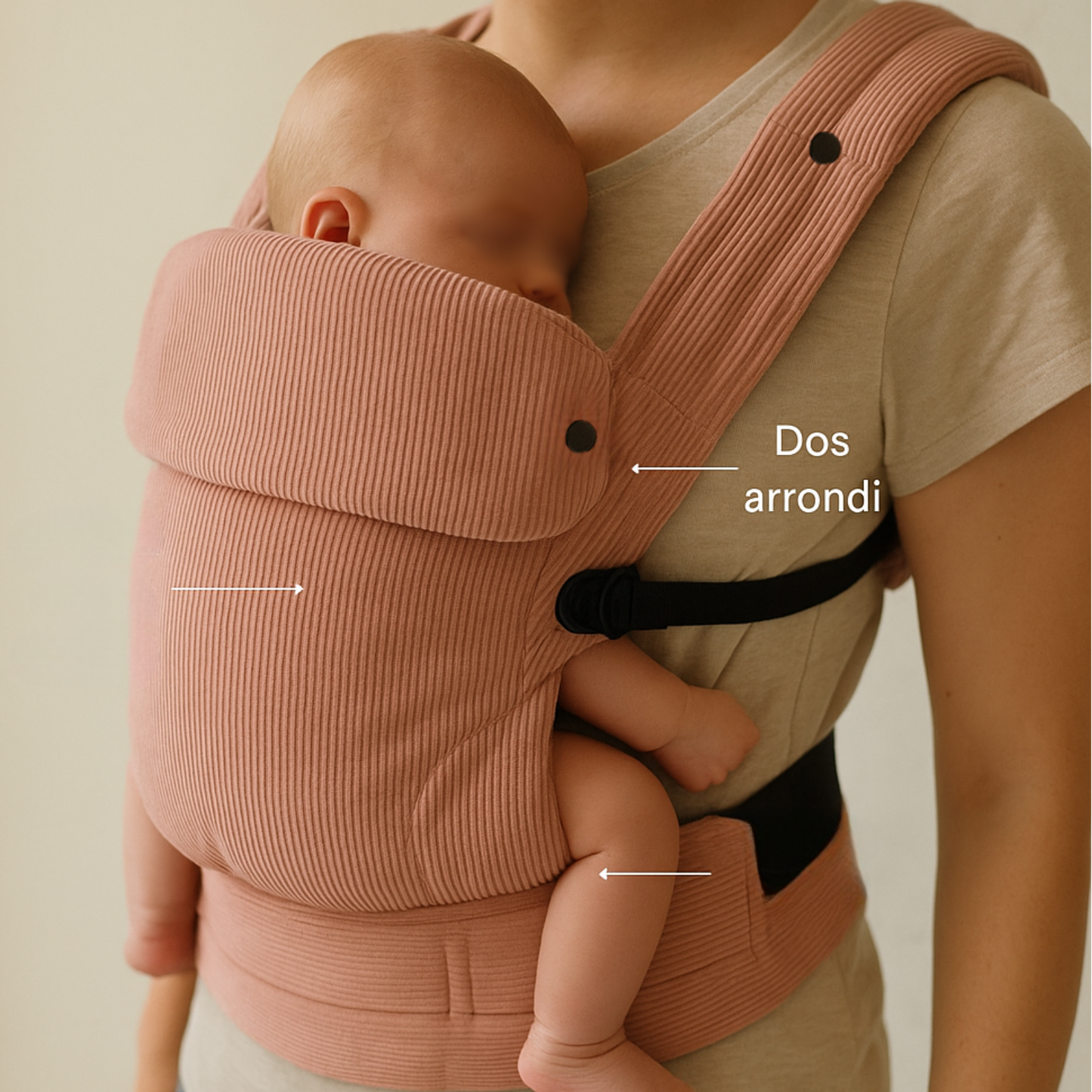 Porte-Bébé Physiologique Confort – CozyBaby™