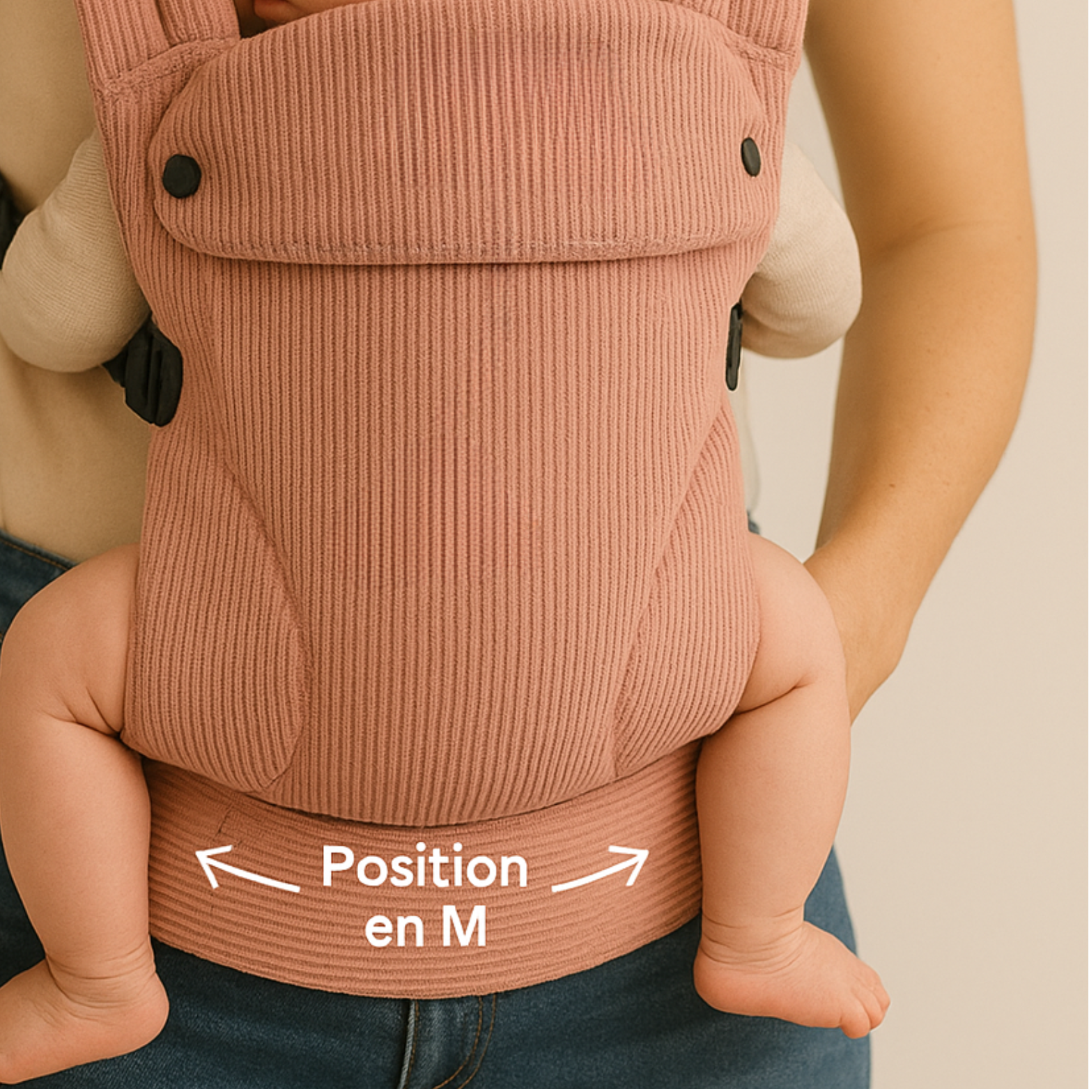 Porte-Bébé Physiologique Confort – CozyBaby™
